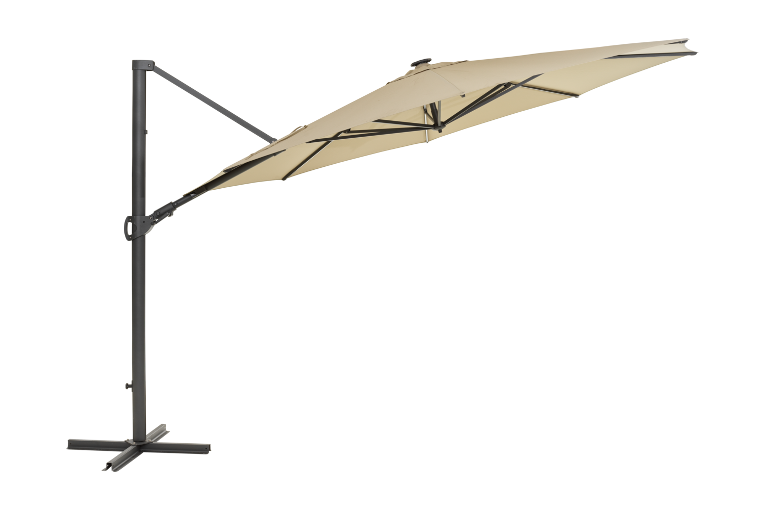 Cilento parasol Light Grey/Khaki