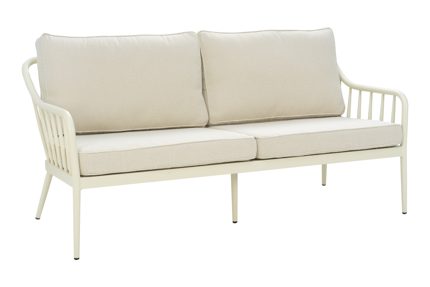 Coleville 2,5 sæder sofa  Pearl White/Dot Beige