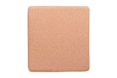 Frisk sædehynde Teddy Orange