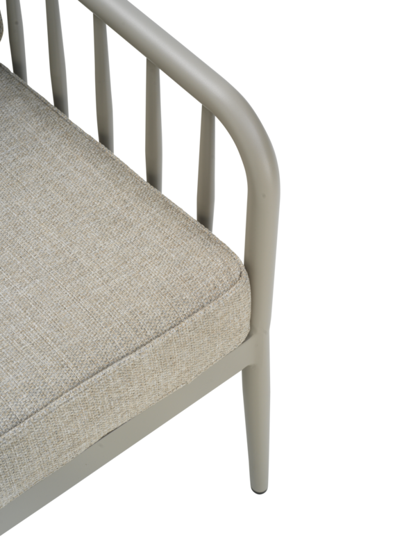 Coleville lænestol Khaki/Burlap Beige