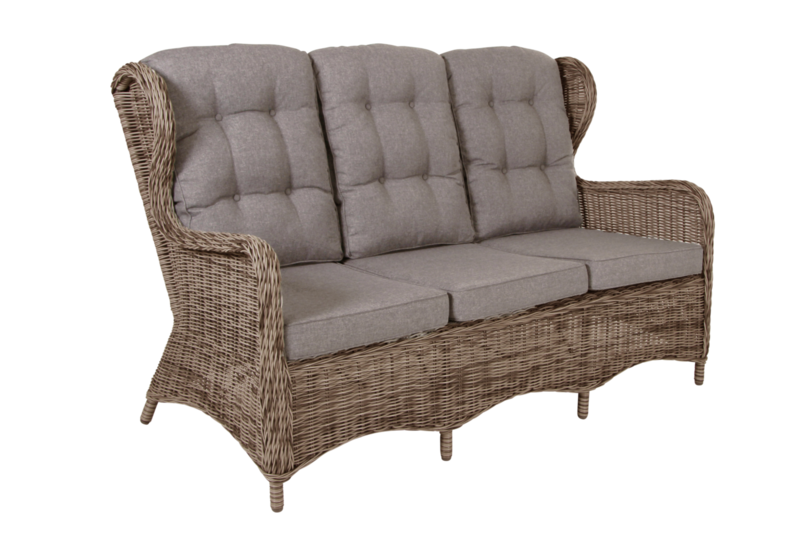 Rosita 3-personers sofa Natur/beige