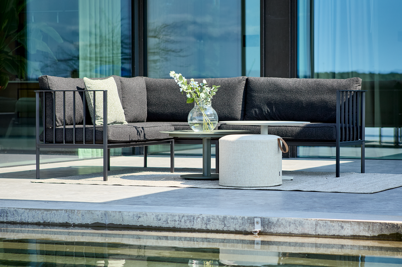 Upper loungesæt Sort/Teddy Black