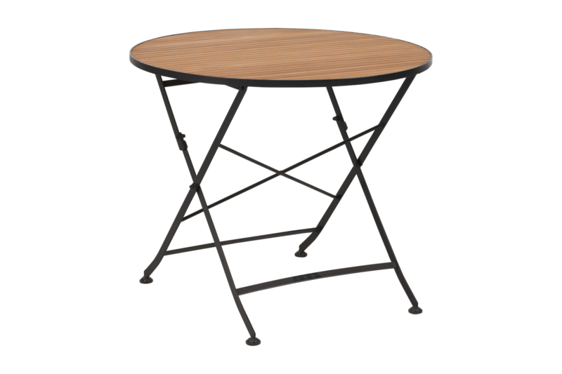 Brewer spisebord Sort/teak