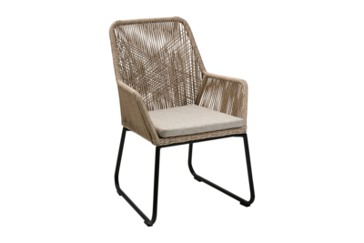 Midway stol med armlæn Beige/sand