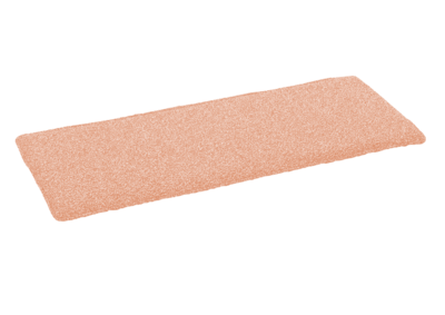 Frisk sædehynde Teddy Orange