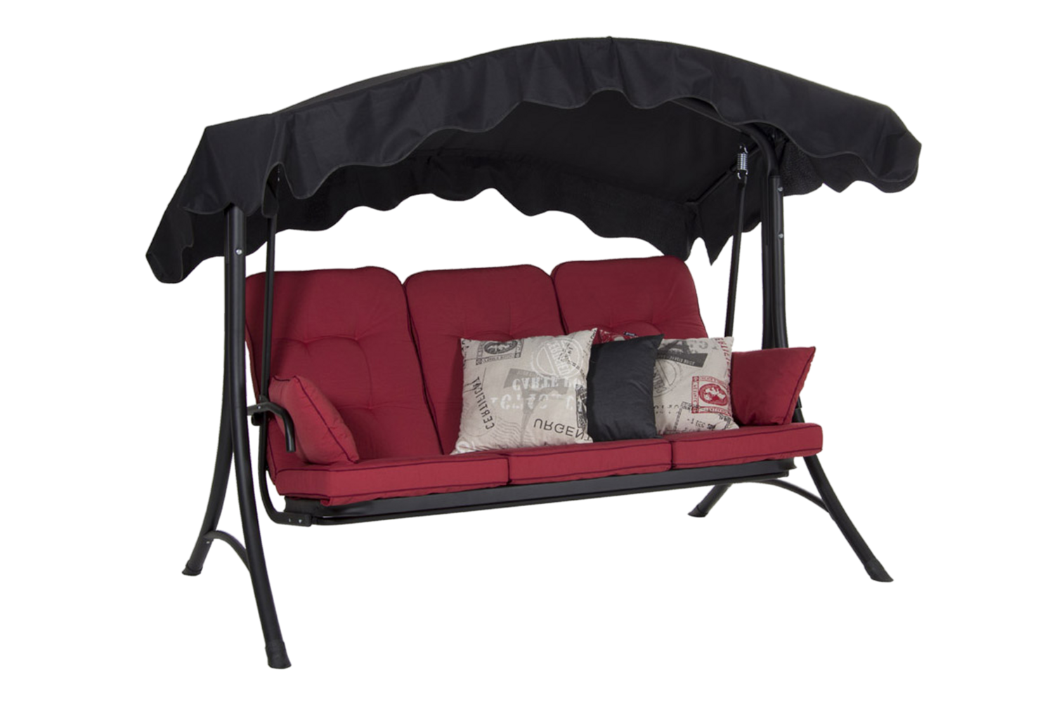 Sofia hængesofa Sort