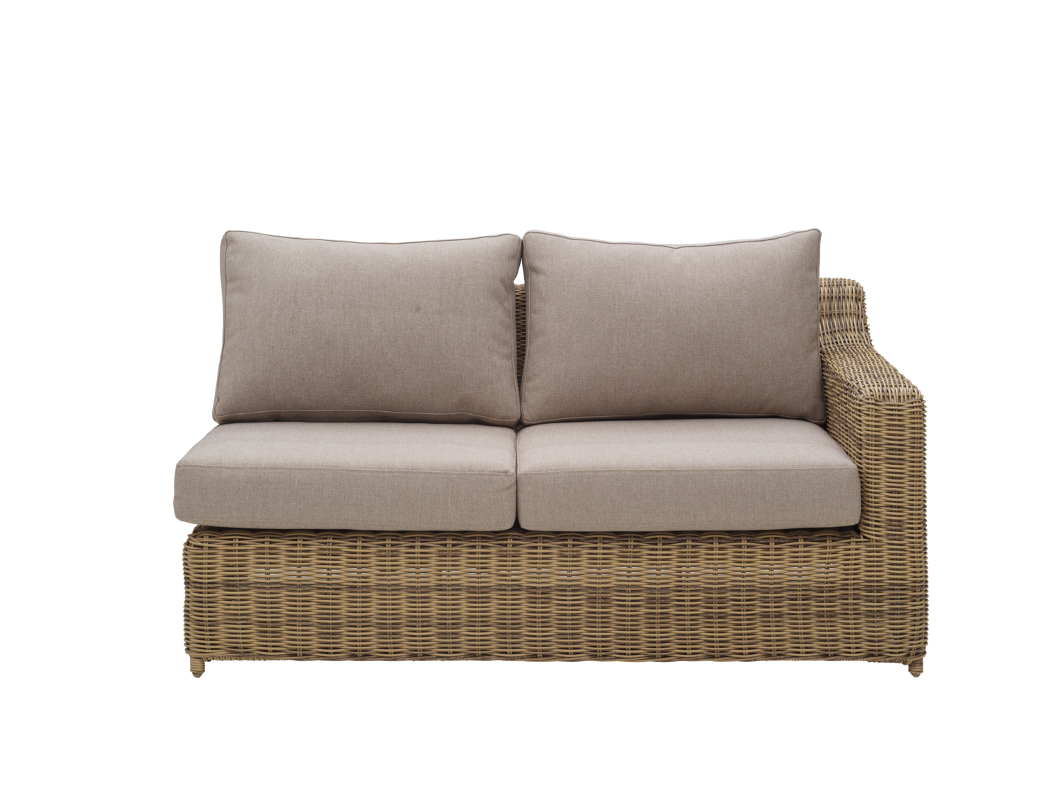 Glendon endestykke Rustic/Beige
