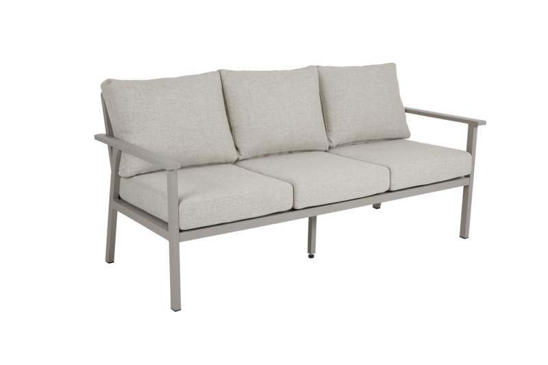 Samvaro 3-personers sofa Khaki/sand