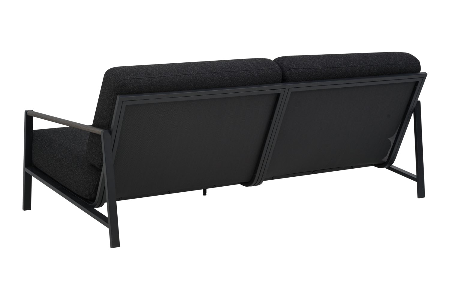 Lyra 2,5 sæder sofa  Sort/Teddy Black