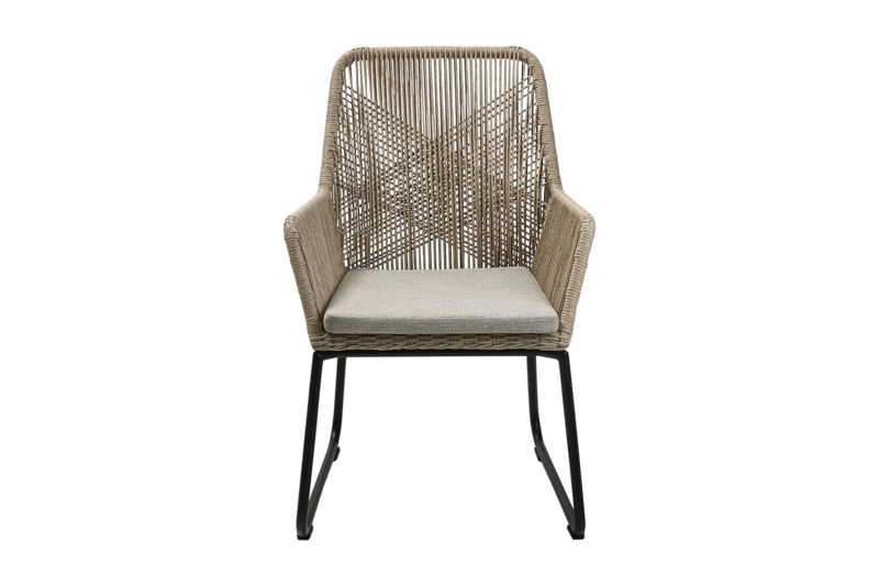 Midway stol med armlæn Beige/sand