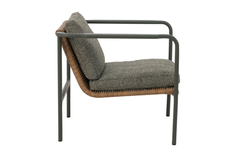 Motty lænestol Nordic Green/Teddy Verde