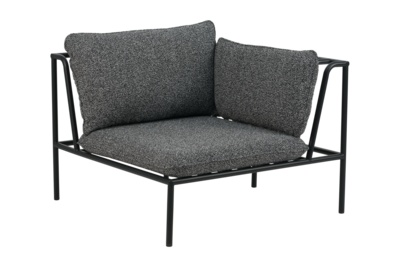 Collier hjørne Sort/Teddy Ant