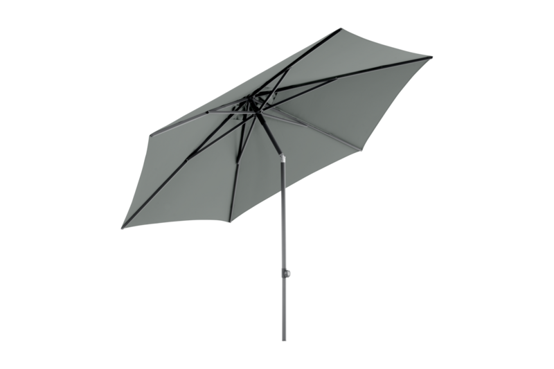 Poppi parasol Antracit/grå