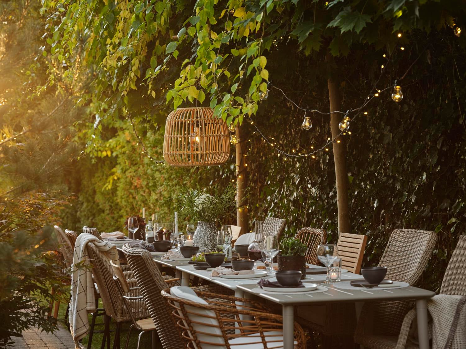 Covelo spisebordsstol Natur/hvid