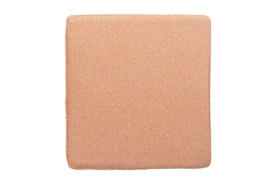 Frisk sædehynde Teddy Orange