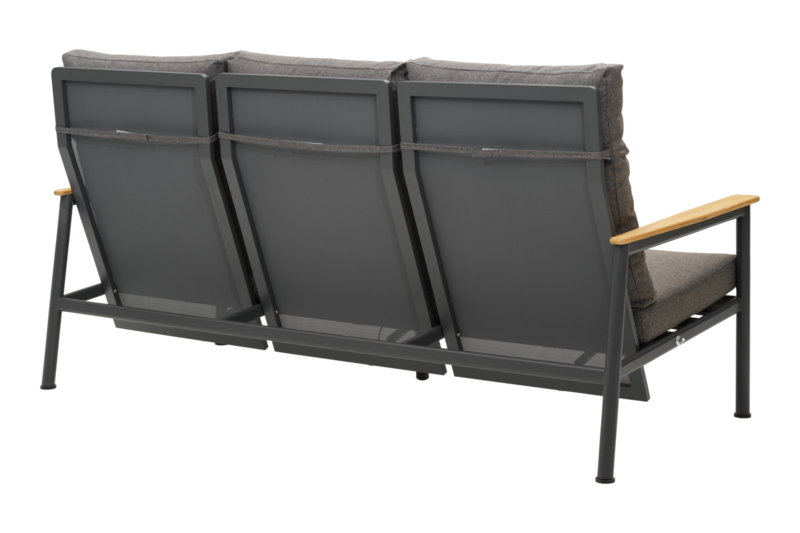 Gordon 3-personers sofa Antrasitt/Soft Dawn