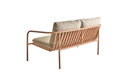 Bendt 2-personers sofa Peach/Teddy Beige