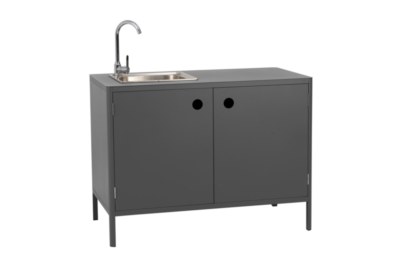 Kelia udekøkken Antracit