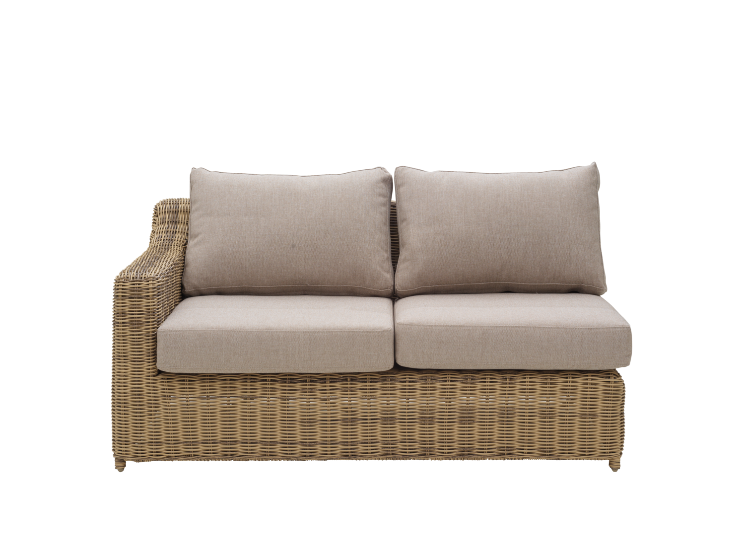 Glendon endestykke Rustic/Beige