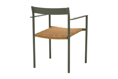 DK spisebordsstol Nordic Green/Natur