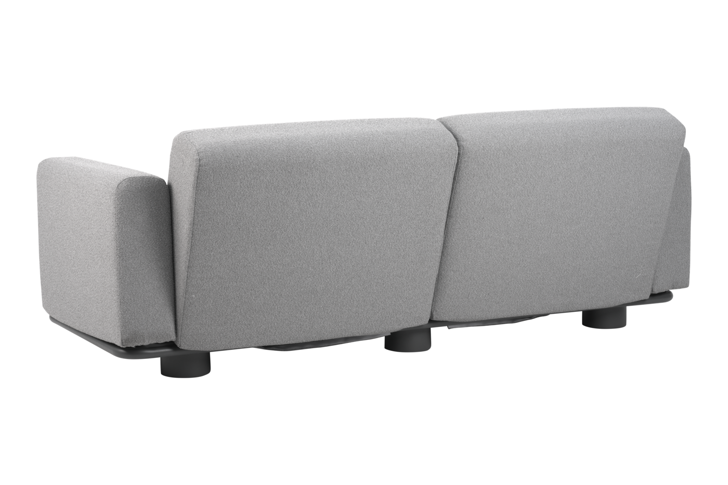 Bolster 2,5 sæder sofa  Antrasitt/Teddy Grey