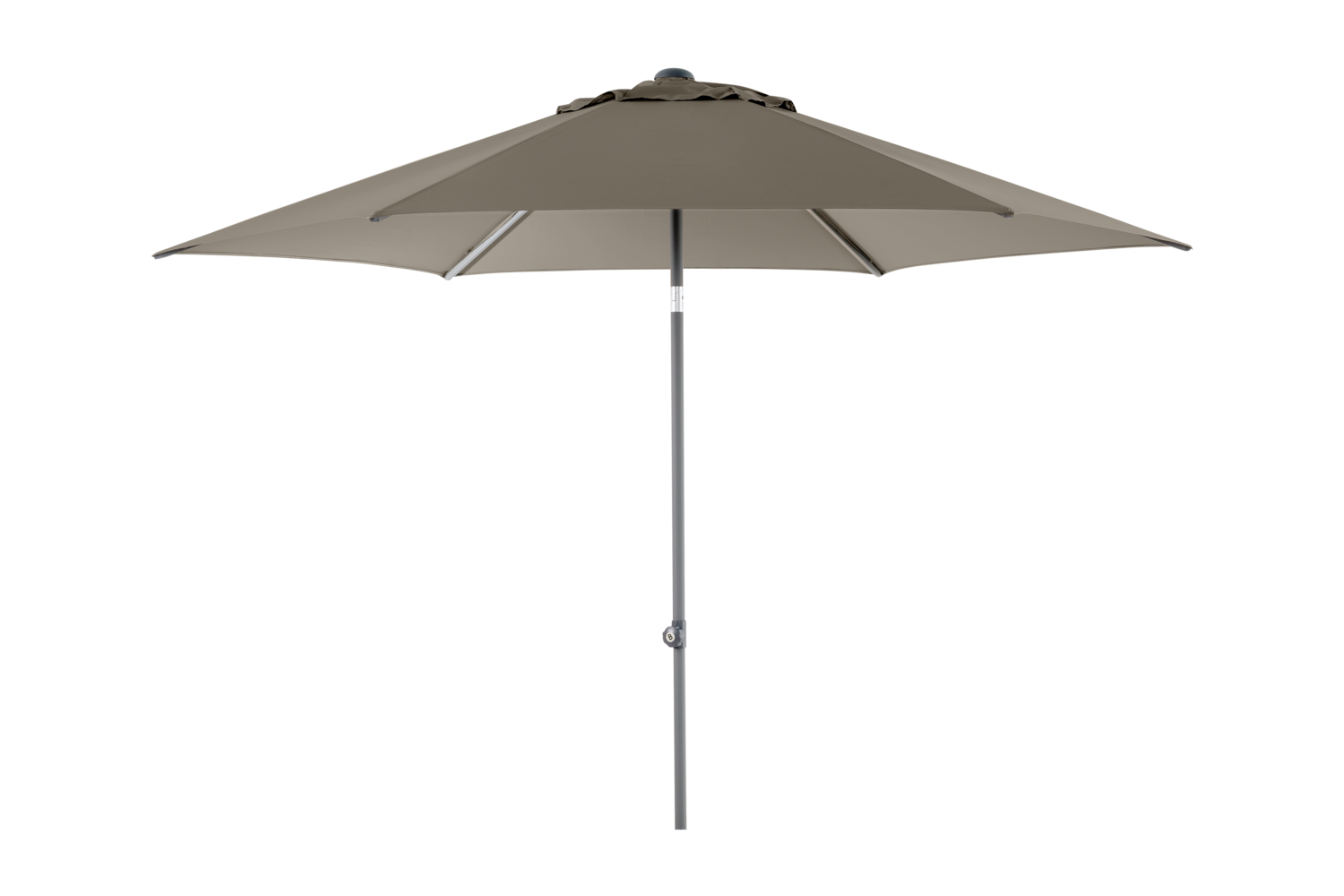 Poppi parasol Antracit/Taupe