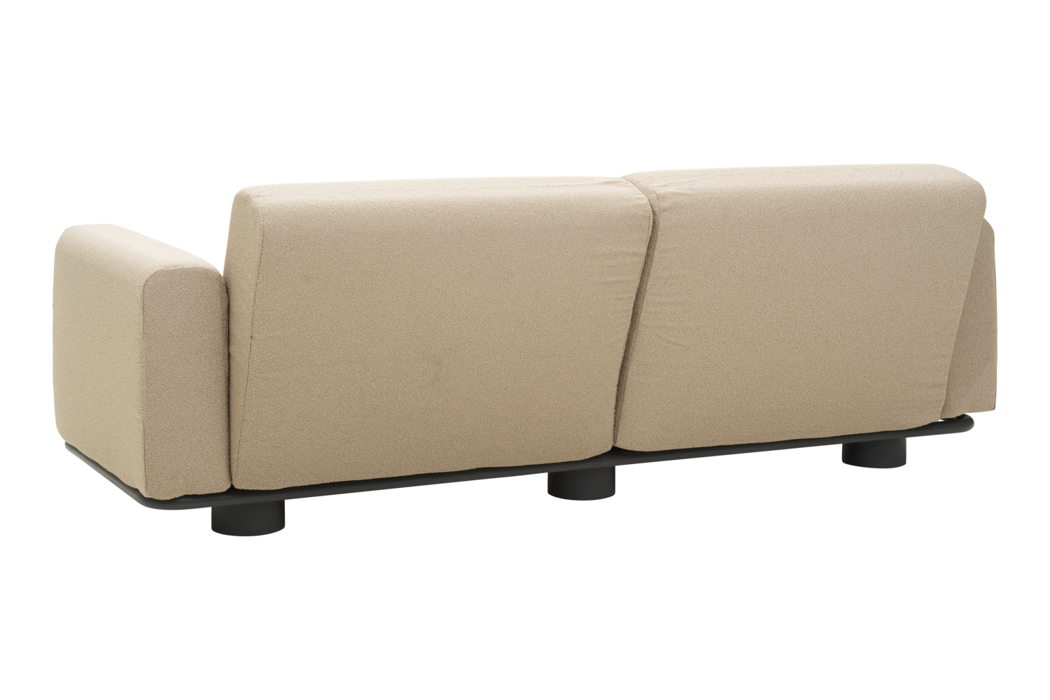 Bolster 2,5 sæder sofa  Antrasitt/Teddy Beige