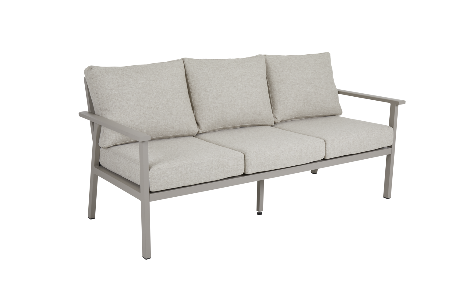 Samvaro High 3-personers sofa Khaki/Sand