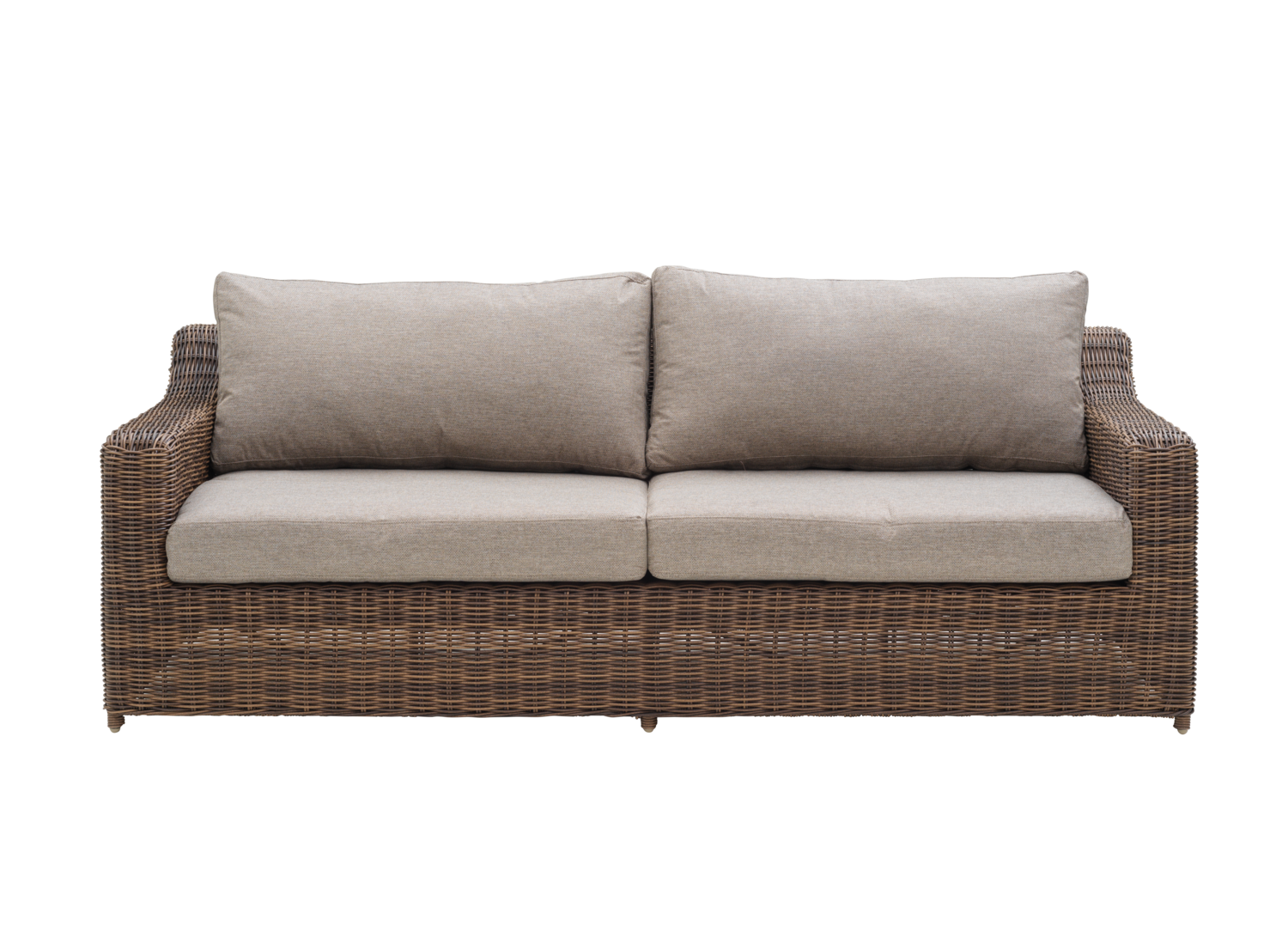Glendon 2,5 sæder sofa  Dark Brown/Soft Moose